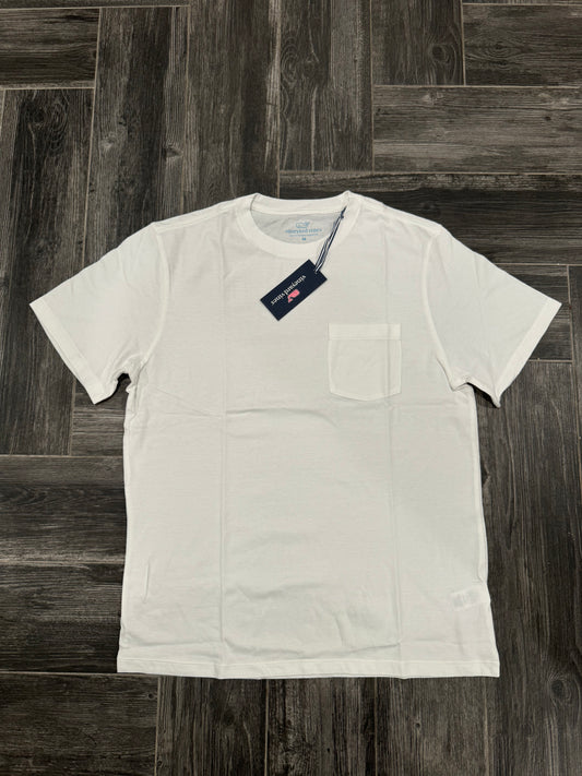 Men’s VV White Pocket Tee