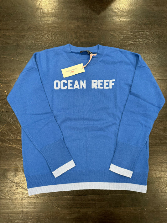 Women’s VV Cashmere Sweater Ocean Reef (Hull Blue) (S)