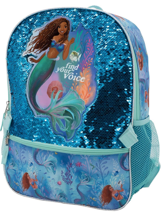 16” Little Mermaid 4 Piece Backpack Set