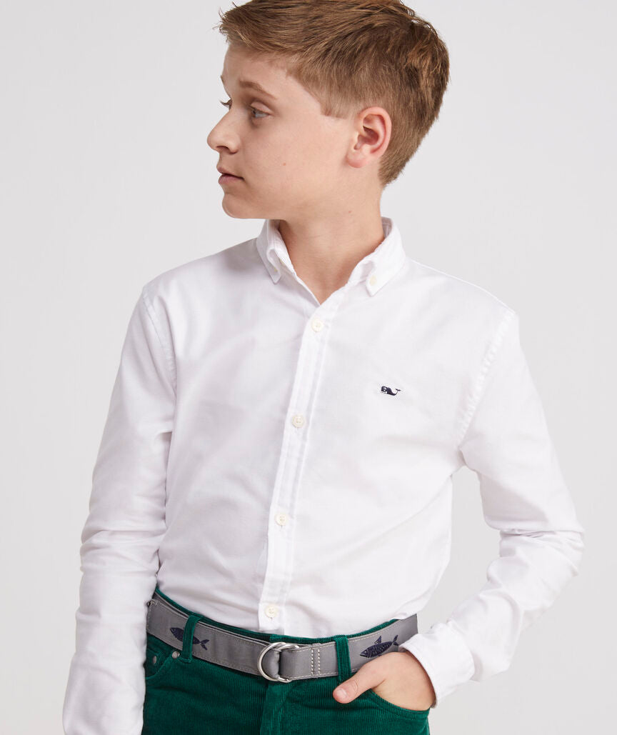 Kids Oxford solid Shirt