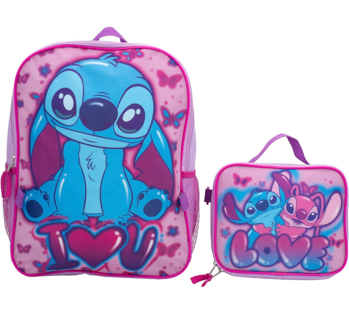 16” LILO & Stitch 2 Piece Backpack Set