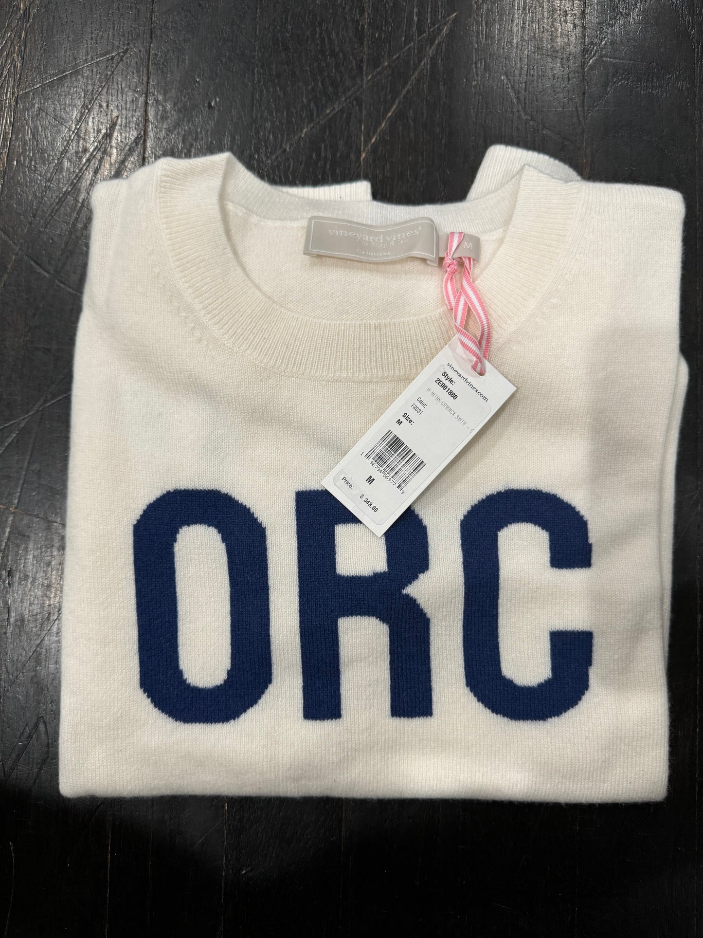 Women’s VV Cashmere Sweater ORC (Frost)