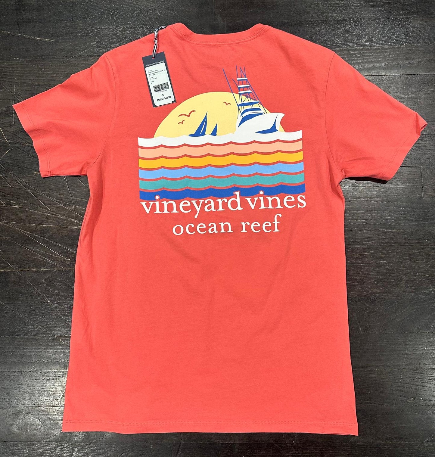 Men's VV Scenic Ocean Reef SS Pocket T-Shirt