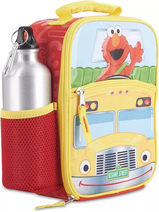 Elmo Lunch Box And Stainless Steel Water Bottle